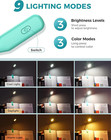 Book Lights Reading At Night In Bed 80 Hours Runtime Rechargeable Reading Lights