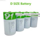 Lot Usb Rechargeable D Size Lithium Ion Batteries 12000mwh Lr20 1 5v With Cable