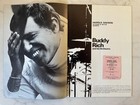 Buddy Rich Rare 1970s Uk Tour Book    Program Autographed By Buddy Rich   