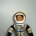 Vintage Major Matt Mason Man In Space Astronaut Figure Mattel Blue Stripes Read
