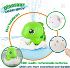 Baby Bath Toys  Rechargeable Bath Toys  Whale Spray Water Bath Toy  Sprinkler Ba