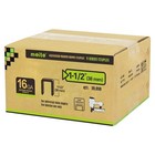 Meite 16 Gauge 7 16  Crown Staples Galvanized Fnish N-style Staples 10 010 case