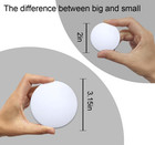 Door Stoppers  6 Pcs  Door Stops Wall Protector  2  White Silicone Door Bumpers