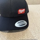  505b  Milwaukee Gridiron Snapback Trucker Hat Black  new  Ships Today