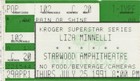 Vintage 1991 Liza Minnelli Concert Ticket Stub Antioch Tn