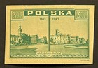 Travelstamps  1945 Poland Imperf Stamps Sg 542 3 5zt Mint Mnh Og