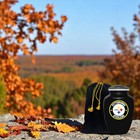 10 Inch Black Urn Pittsburgh Steelers Football Theme Style Memorial Urn