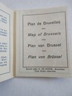 Vintage 1950 s Palace Hotel Brussels Belgium Check In Brochure Booklet Map