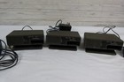 Lot Of 3 - Motorola Nrn4985b Minitor Ii Base Station With Power Adapter