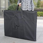 Extra Large Dacron Waterproof Light Weight Art Portfolio Tote Bag  36x48  Black