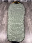 The North Face Snowshoe Sleeping Bag 82   x32    Green Black Long Mummy Goose Down