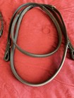 Horse Size English   Dressage   Eventing Reins Black Lot Of 3 Reins