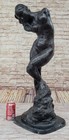 Bronze Sculpture Statue Signed Rodin Abstract Modern Female Nude Torso