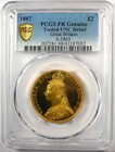 1887 Britain Proof Victoria 2 Pounds Gold Coin - Pcgs Proof Unc Detail  pf   Pr 