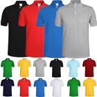 Men Polo Shirt Plain Golf Sports Cotton Tee Jersey Casual Short Sleeve Dry-fit