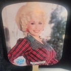 I m A Dolly Fan  Dolly Parton As Jack In Rhinestone Paper Hand Fan 1984 A p c c 