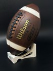 Wilson Gst Tdj Junior Size Leather Football Fully Game Prepped   Tacky Bar Brush