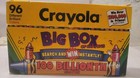 1996 Crayola Crayons Limited Ed 100 Billionth Blue Ribbon 96 Count Big Box