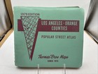 Vintage 1979 Thomas Guide Los Angeles   Orange County Street Atlas Directory