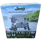 Jeep Wrangler Stroller Wagon By Delta-gray car Seat Adapter Big   new 
