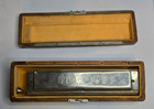Vintage M  Hohner Chromonika Iii W case German