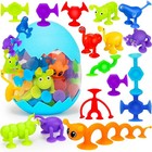 32pcs Mold-free Suction Cup Bath Toys For Kids 3-8  Fun Water Play Set