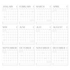 S o Modern Magnetic Fridge Calendar From January 2026-june 2027 - Tear-off Refri