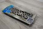 Decor Grates Floor Register 4  X 12  Damper Box Scroll Steel Plated Antique New