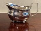 Antique English Sterling Silver Cream Pitcher W  Hallmarks