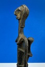 Old African Benin Bronze Figure Mother   Child Africa Tribal Folk Art 7 5 