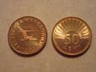 1993 Macedonia Coin  Seagulls  50 Deni    Very Nice Coins Seagull
