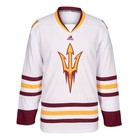 Arizona State Sun Devils Ncaa Adidas Men s Authentic White Ice Hockey Jersey