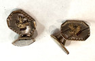 Loyal Orer Of Moose Masonic Loom Pair Cufflinks Art Deco Vintage Hwk Co  Euc