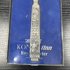 Konge Tinn Pewter Cake Knife Pie Server Serrated Edge W box Made In Norway