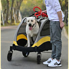 M L Xl Pet Stroller Premium Foldable 4 Wheels Dog Cat Jogger Stroller Lockable
