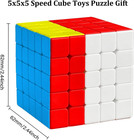 5x5 Stickerless Magic Cube Speed Cube Puzzle Game Toy Educational Kids Toys