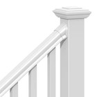Traditional williamsburg White Stair Bracket Kit  4-pack 