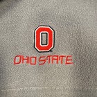 Y2k Team Edition Ohio State Buckeyes Fleece Quarter Zip Sweatshirt Men s L