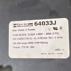     ferraz Shawmut 64033j Fuse Block 3p 600v 400a Class J  Used  Free Shipping        
