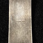 Vintage 925 Sterling Silver  Hair Barrette Clip Pair