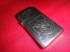 Vietnam War Zippo Slim Lighter  Bien Hoa 1973  Arvn Ranger Panther s Head Logo
