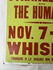 The Stranglers   Humans Super Rare Punk Rock Boxing Poster Whiskey A Go Go Clash