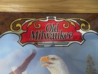 Vintage Old Milwaukee Beer Mirror Wildlife Series Ii  1 The Eagle Bar Man Cave