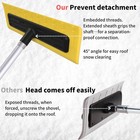 Never-scratch Snowbuster 21-foot Snow Roof Rake eva Soft Foam Pad Snow Remova   