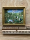 1 12 Scale Dollhouse Miniature    afternoon By The Lake     Portrait Picture Decor