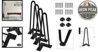Hairpin Table Legs 12 In Black 4 Pack Steel Screws Floor Protectors Diy