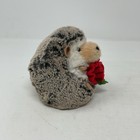 Douglas Cuddle Toys Spunky Hedgehog Red Rose 5 Inch Plush Stuffed Animal Toy