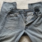 Vintage Levi s 501 Made In Usa Blue Denim Jeans Button Fly Straight Leg W34 L30