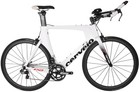 Cervelo P2 Carbon Triathlon Bike 58cm White 2x 11s Power Ultegra Di2 Rim Qr 2017