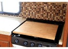 Camco 43571 Silent Top Rv Stovetop Cover     Bamboo